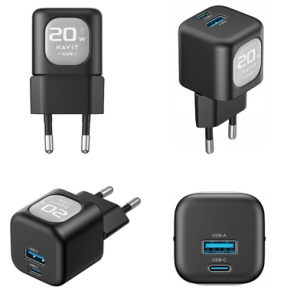 Chargeur rapideHAVIT UC220 20W GaN
