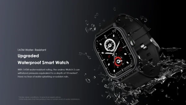 Oraimo Watch 5 Montre intelligente 1ATM HD 2,01" – Image 4