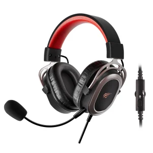 Casque de jeu filaire HAVIT H2008D, micro amovible, prise 3,5 mm, haut-parleurs 50 mm, son surround