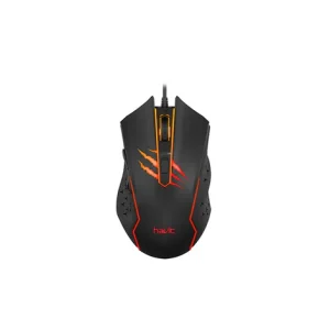 Souris optique de jeu HAVIT MS1027 rétro-éclairée avec fil - USB