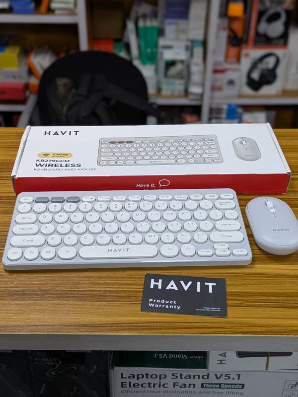 Ensemble clavier et souris sans fil HAVIT KB279GCM – Image 2