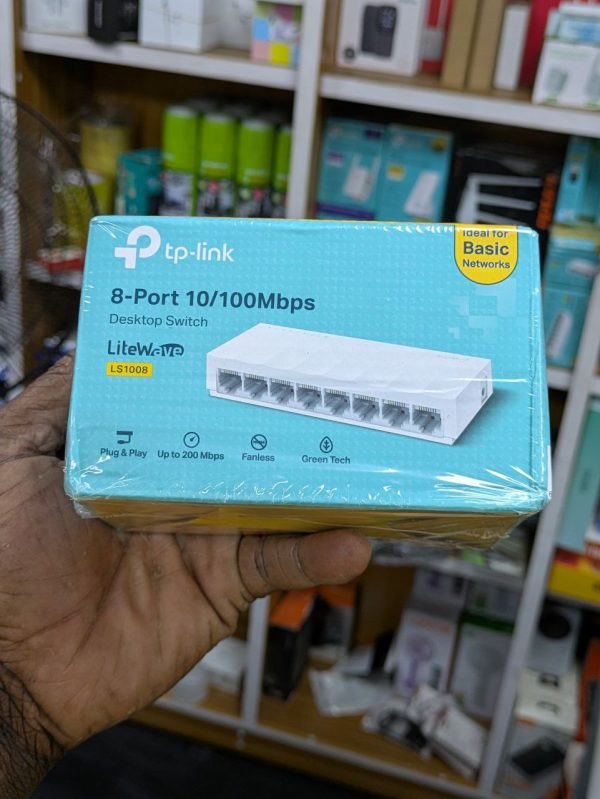 Switch de bureau tp-link 8 ports 10/100 Mbps – Image 2
