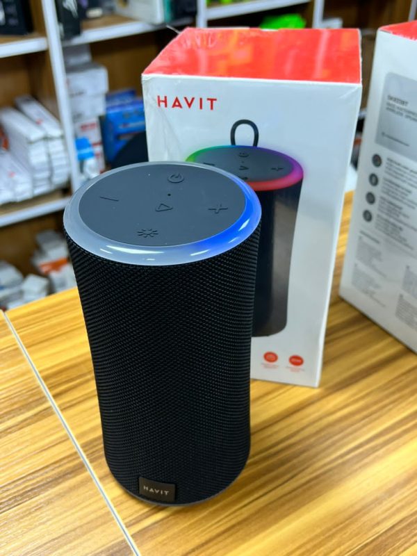 Enceinte Bluetooth RGB étanche Havit SK833BT hautes basses 10 W x 2 – Image 2