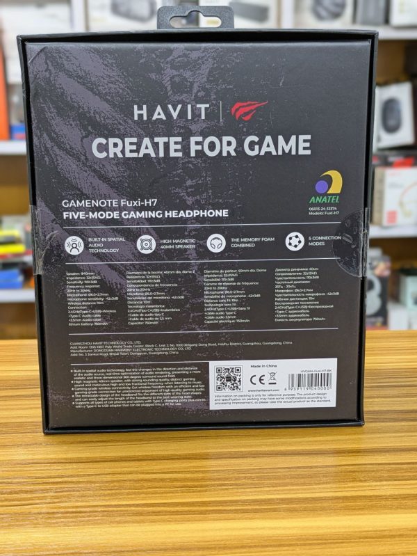 Casque de jeu à 05 modes FUXI-H7 – Image 5