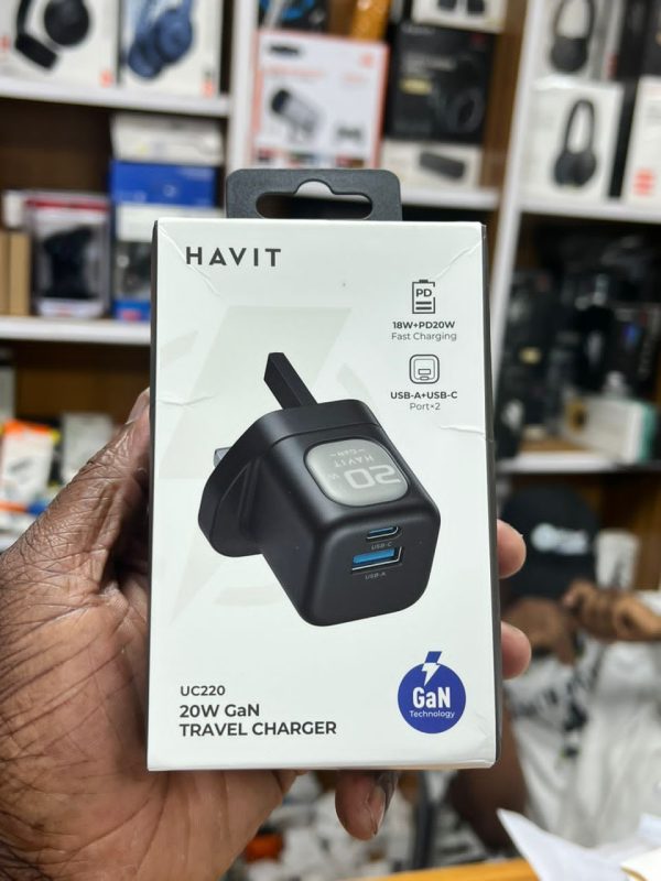 Chargeur rapideHAVIT UC220 20W GaN – Image 2