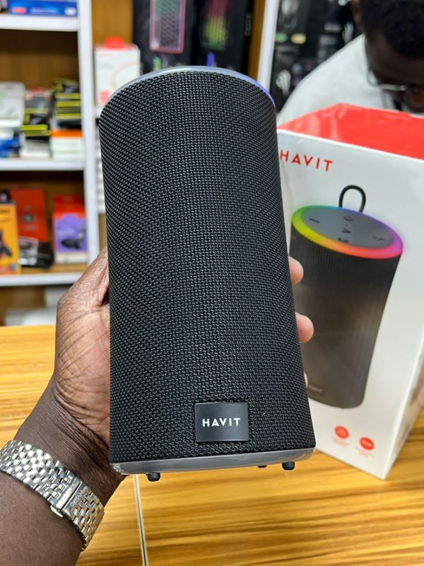 Enceinte Bluetooth RGB étanche Havit SK833BT hautes basses 10 W x 2 – Image 3