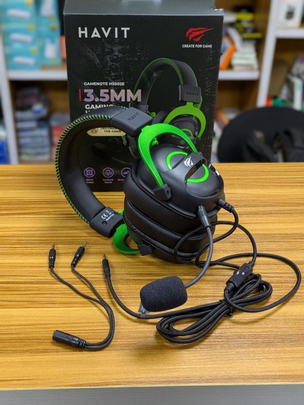 Casque de jeu HAVIT H2002E 3,5 mm Conçu pour une immersion plus profonde – Image 6