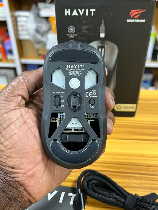 Souris de jeu filaire et sans fil trimode HAVIT MS969SE – Image 5
