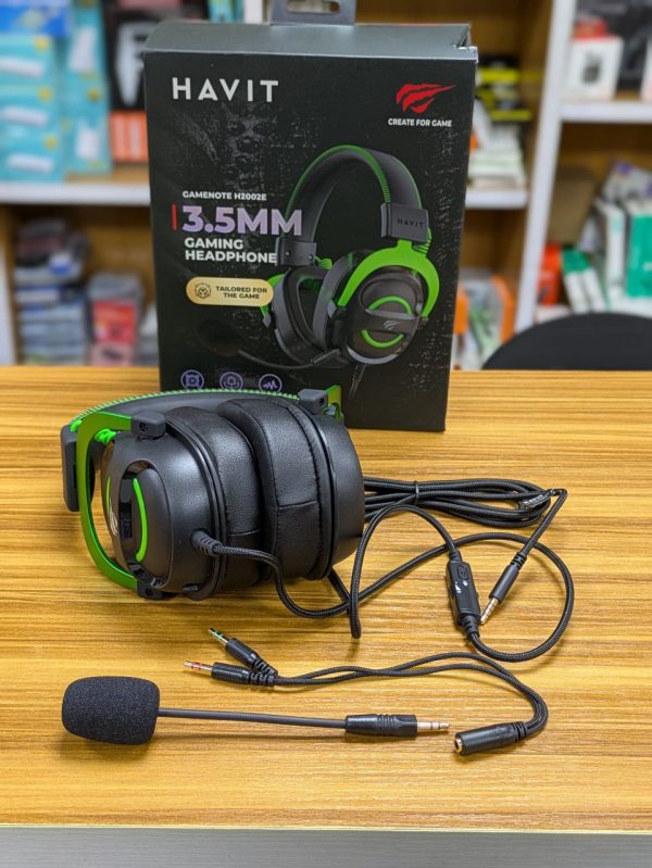 Casque de jeu HAVIT H2002E 3,5 mm Conçu pour une immersion plus profonde – Image 3