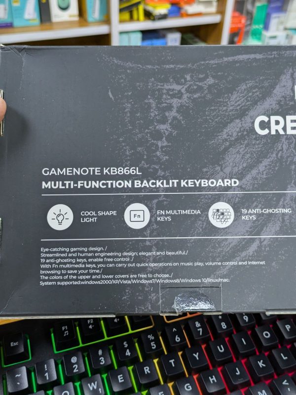 Clavier de jeu RGB HAVIT GAMENOTE KB866L – Image 4