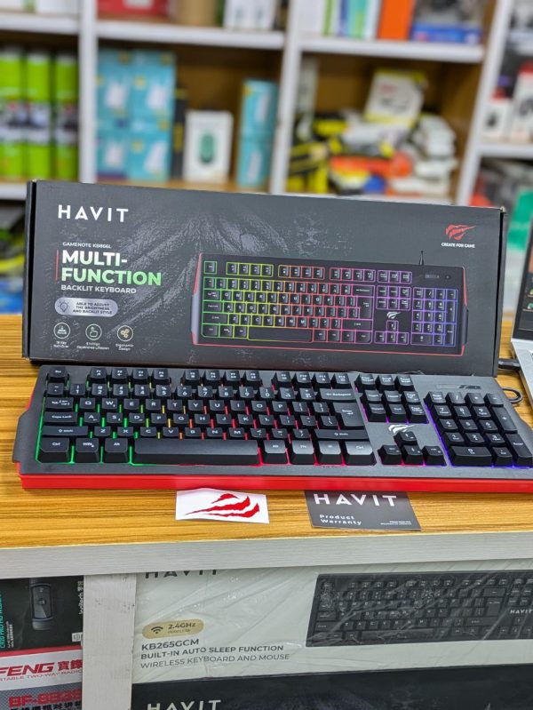 Clavier de jeu RGB HAVIT GAMENOTE KB866L – Image 2