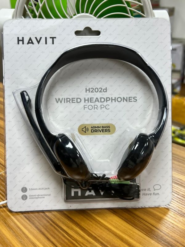 Casque filaire Pro HAVIT HV-H202d – Image 2