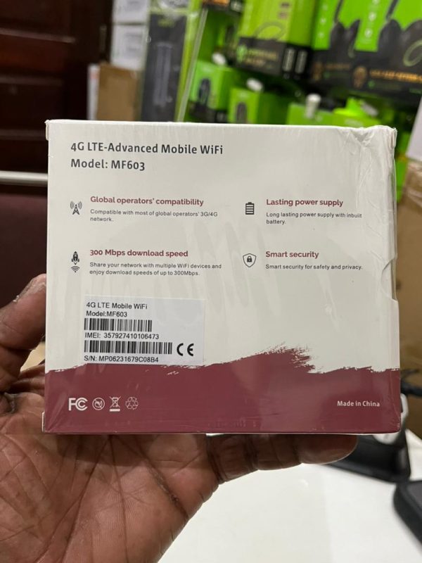 POCKET WiFi 5G telenet MF603 – Image 4