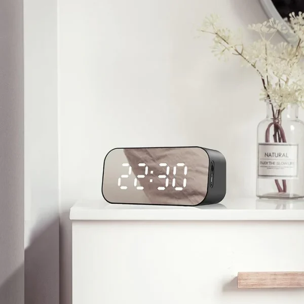 Haut-parleur Bluetooth Radio-réveil HAVIT M3 – Image 4