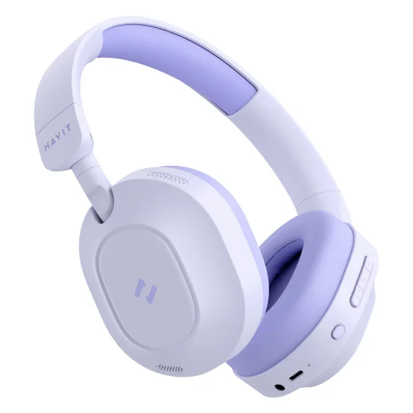 Casque audio sans fil Bluetooth pliable haute résolution à réduction active du bruit Havit H668BT LIFE NC01H – Image 6