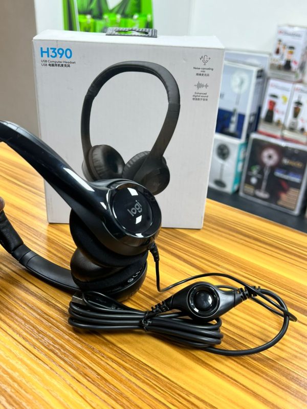 LOGITECH H390 – Casque USB avec microphone antibruit – Image 4