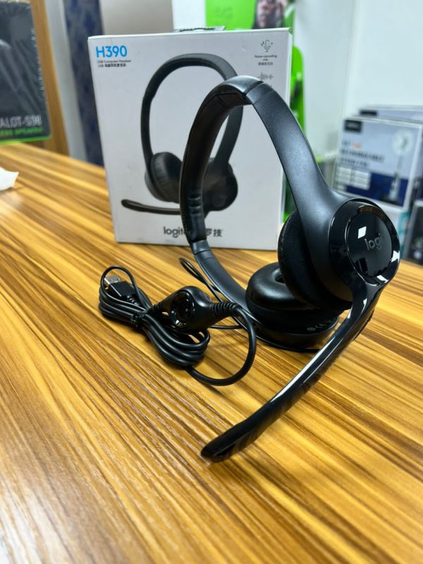 LOGITECH H390 – Casque USB avec microphone antibruit – Image 5