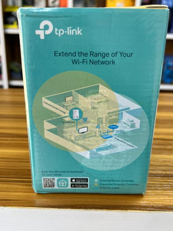 TP-Link TL‑WA850RE | Répéteur Wi‑Fi universel N300 avec port Ethernet – Image 7