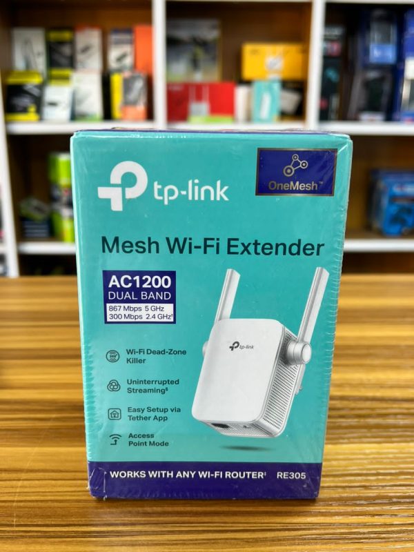 Répéteur Wi‑Fi – TP‑Link RE305 | Mesh AC1200(2,4 GHz + 5 GHz) – Image 2