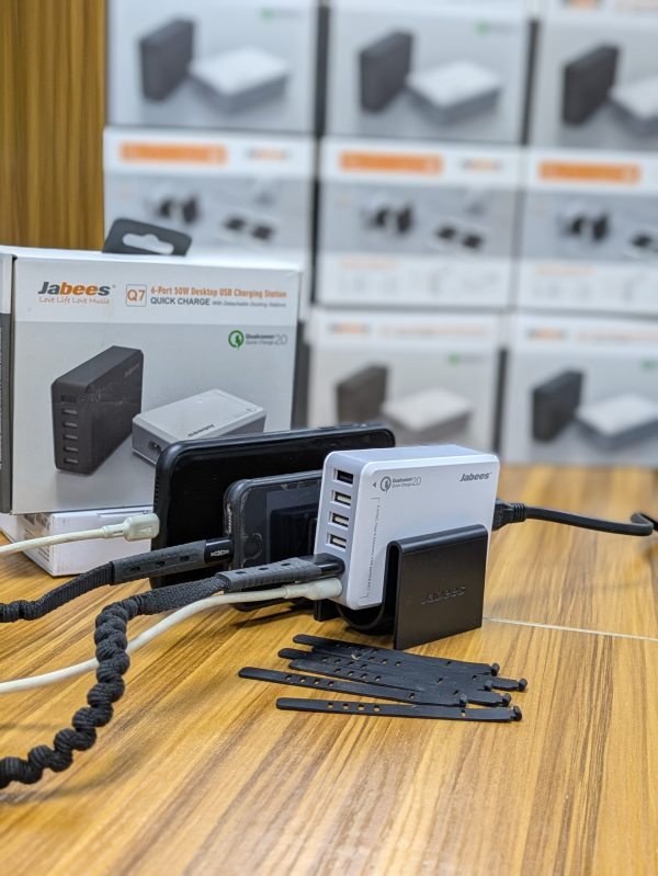 Station de Charge USB Abees Q7 – 6 ports, 50 W, Quick Charge 2.0 – Image 3