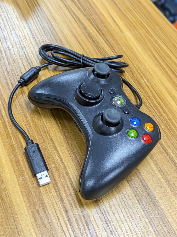 manette microsoft xbox 360 filaire – Image 4
