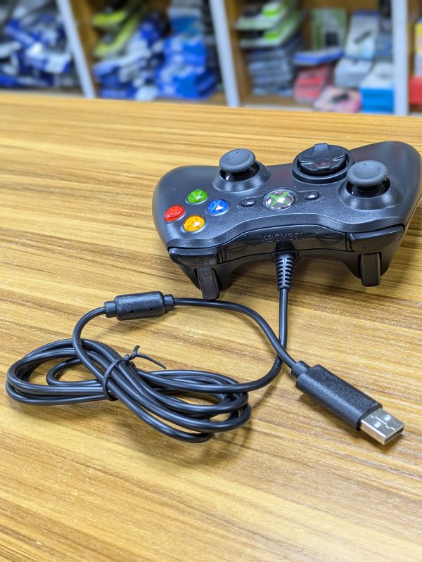 manette microsoft xbox 360 filaire – Image 5