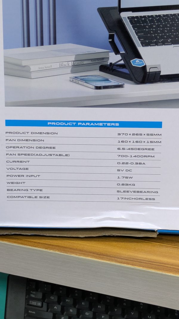 Refroidisseur PC Portable MIKUSO NCP-235 - 17 Pouces – Image 7