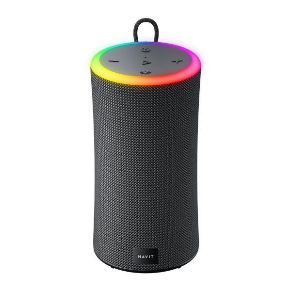 Enceinte Bluetooth RGB étanche Havit SK833BT hautes basses 10 W x 2