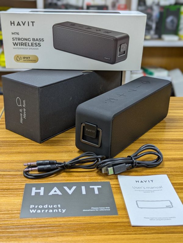 Speaker portable sans fil étanche Havit M76 avec basses puissantes – Image 2