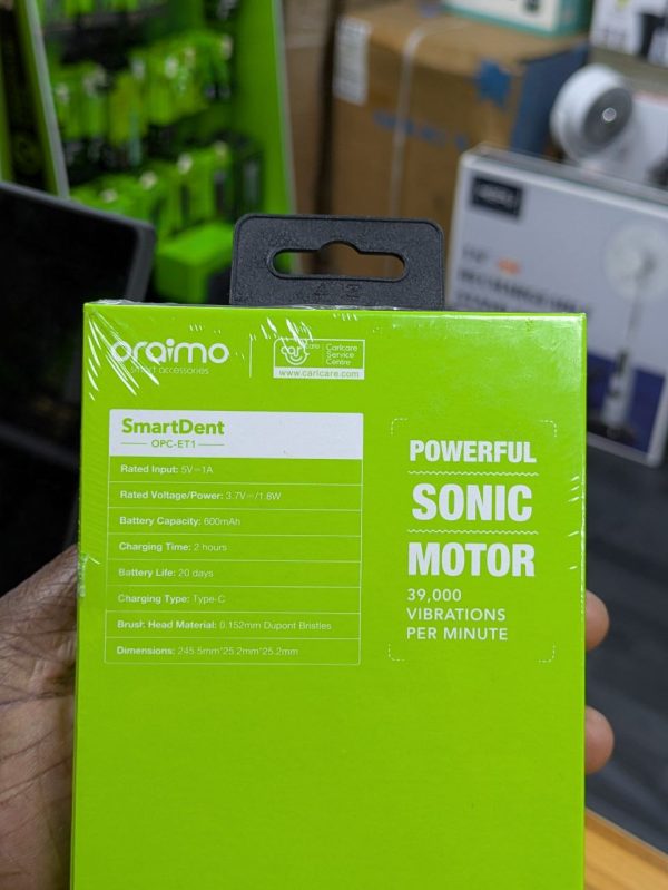 Oraimo SmartDent Brosse à dents électrique – Image 8