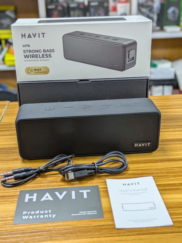 Speaker portable sans fil étanche Havit M76 avec basses puissantes – Image 4