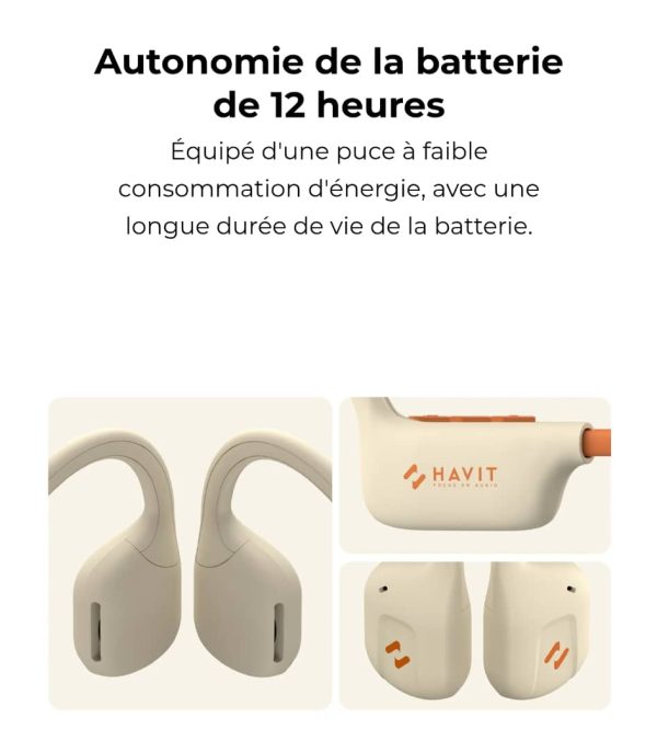 Casque à conduction aérienne HAVIT Freego1 air – Image 5