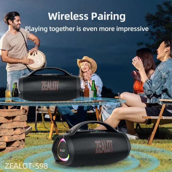 Zealot S98 de grande taille, 160 W, haute puissance, 36 000 mAh – Image 7