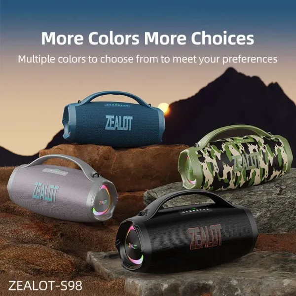 Zealot S98 de grande taille, 160 W, haute puissance, 36 000 mAh – Image 9