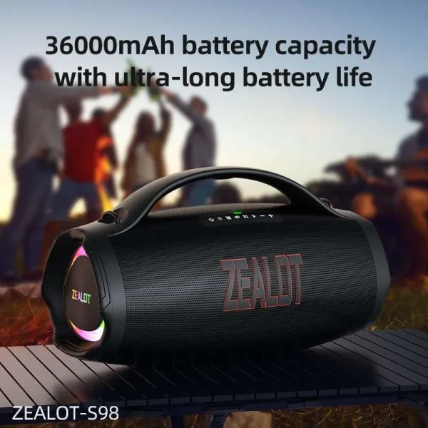Zealot S98 de grande taille, 160 W, haute puissance, 36 000 mAh – Image 6