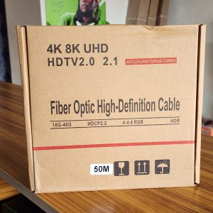 CÂBLE HDMI 4K 8K UHD 50M Fibre Optique