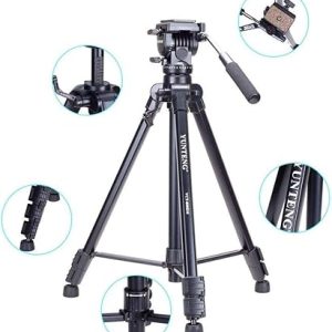 Yunteng VCT-880RM - trépied vidéo Universel - Charge Max. 5 kg