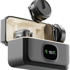 Green Lion GLM-Wireless Mic Lite – Micro Sans Fil Double avec Réduction de Bruit