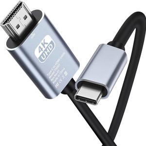 Câble Type-C vers HDMI 4K – Ultra Haute Définition (UHD)