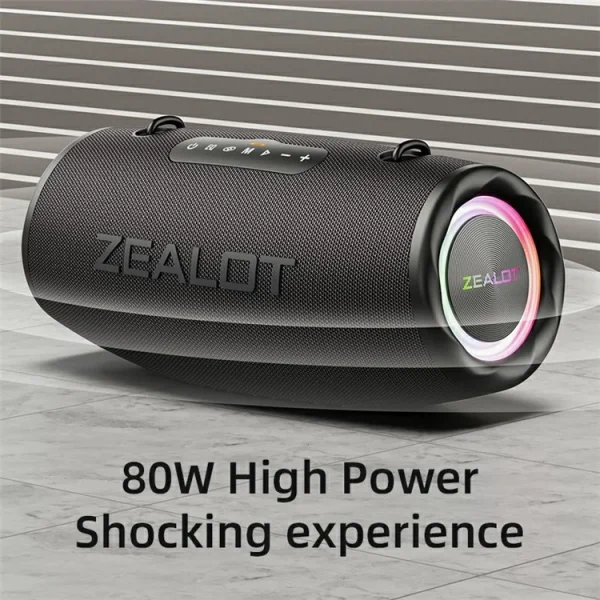 ZEALOT S87, éclairage RGB, caisson de basses haute puissance 80 W, noir – Image 11