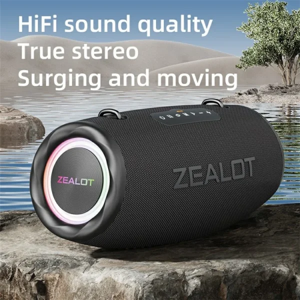 ZEALOT S87, éclairage RGB, caisson de basses haute puissance 80 W, noir – Image 12