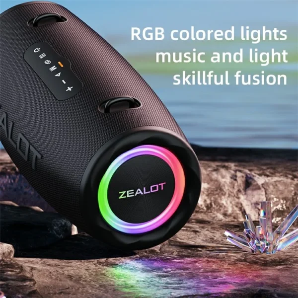 ZEALOT S87, éclairage RGB, caisson de basses haute puissance 80 W, noir – Image 13