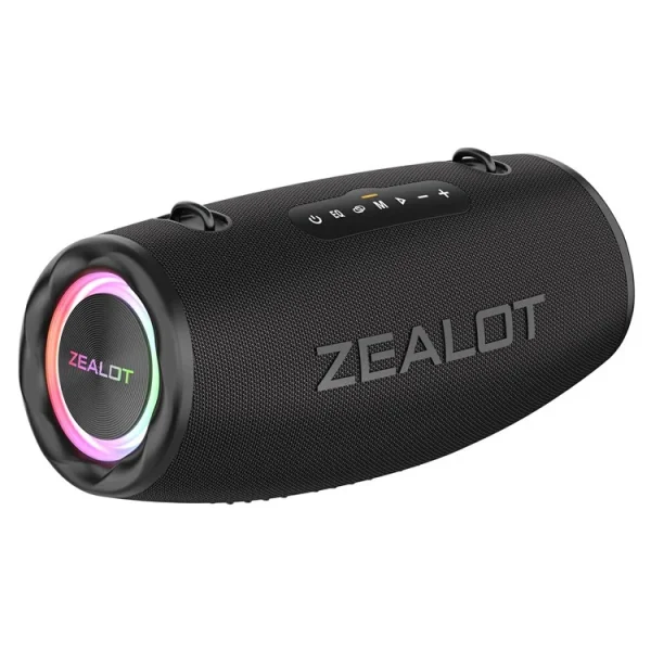 ZEALOT S87, éclairage RGB, caisson de basses haute puissance 80 W, noir – Image 2