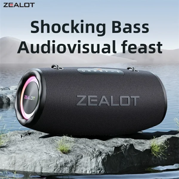 ZEALOT S87, éclairage RGB, caisson de basses haute puissance 80 W, noir – Image 8