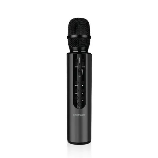 Microphone de karaoké Green Lion - Noir – Image 2
