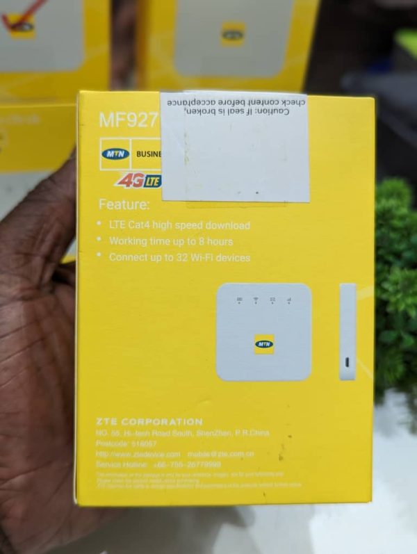 MTN MiFi ZTE MF927U – 4G LTE Pocket Hotspot – Image 3
