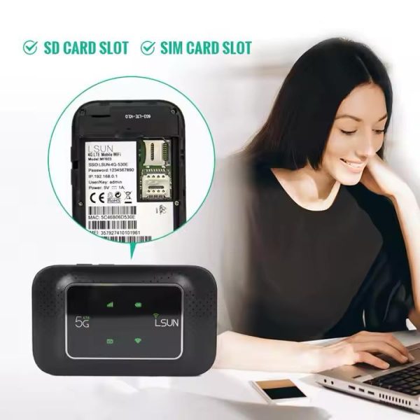 Routeur Wi-Fi portable LSUN MF603 – 4G LTE – Image 3