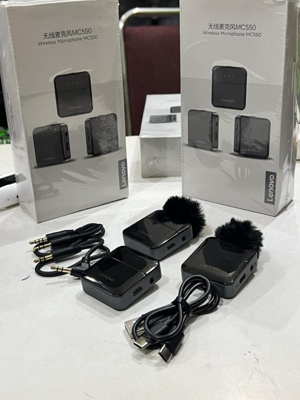 Micro-cravate sans fil Lenovo MC550 avec sac de transport – 2.4 GHz – Image 4