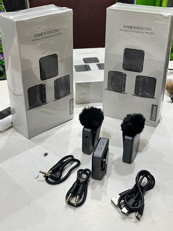 Micro-cravate sans fil Lenovo MC550 avec sac de transport – 2.4 GHz – Image 3