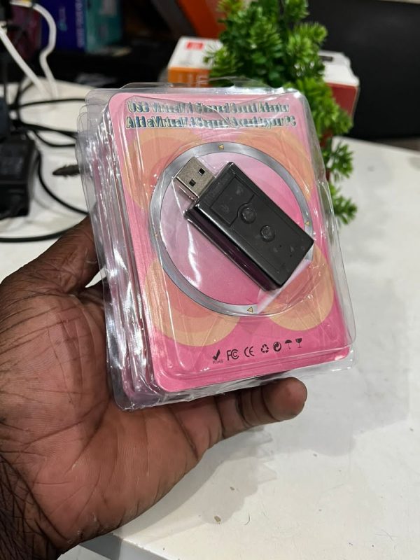 Adaptateur Carte Son USB – Entrée & Sortie Audio 3.5 mm – Image 2